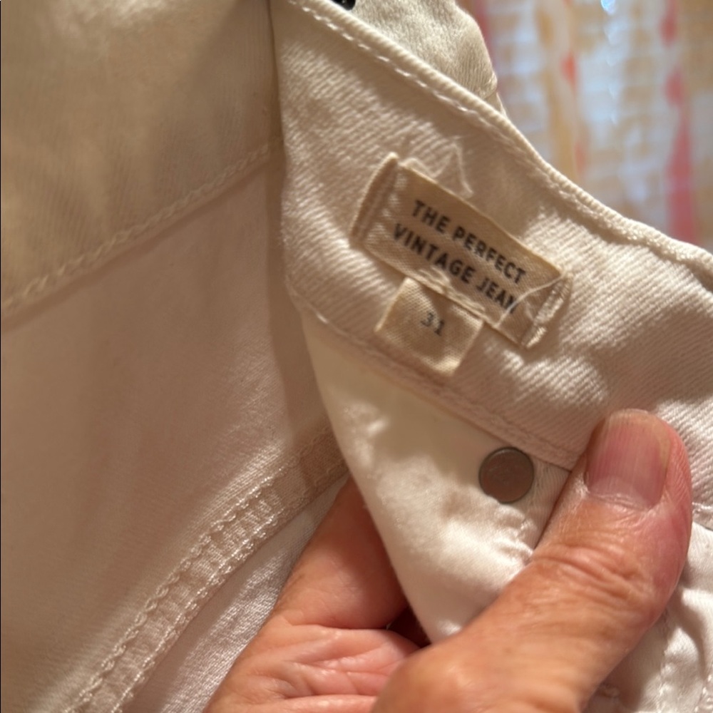 Madewell Classic White Denim - Picture 3 of 6